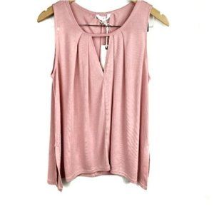 Lucky Brand   XS Pink   polyester swing top